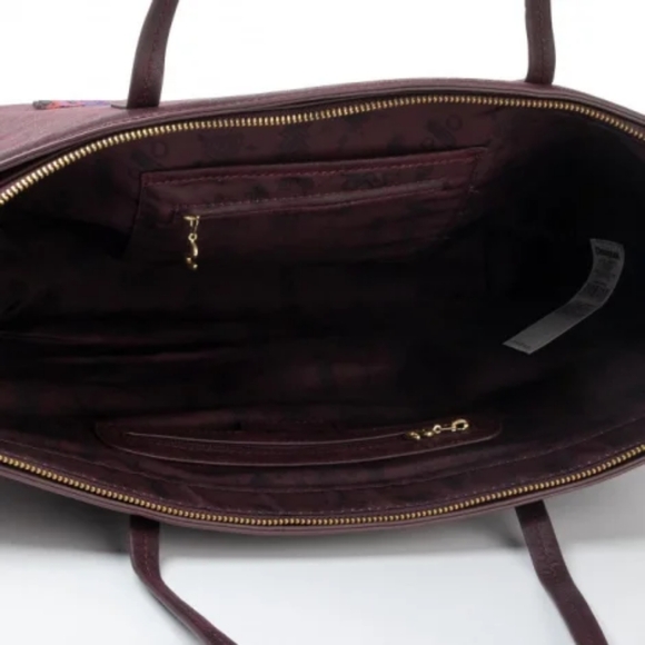 DESIGUAL BAG BY HAND BORDEAUX COLOR MODEL BOLS -NWT - Picture 2 of 4